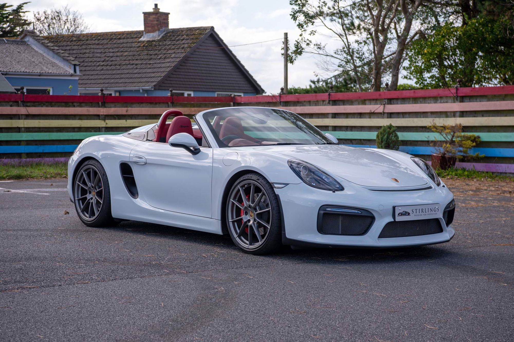 2016 Porsche 981 Boxster Spyder 9 100 Miles Sold For Sale Stirlings